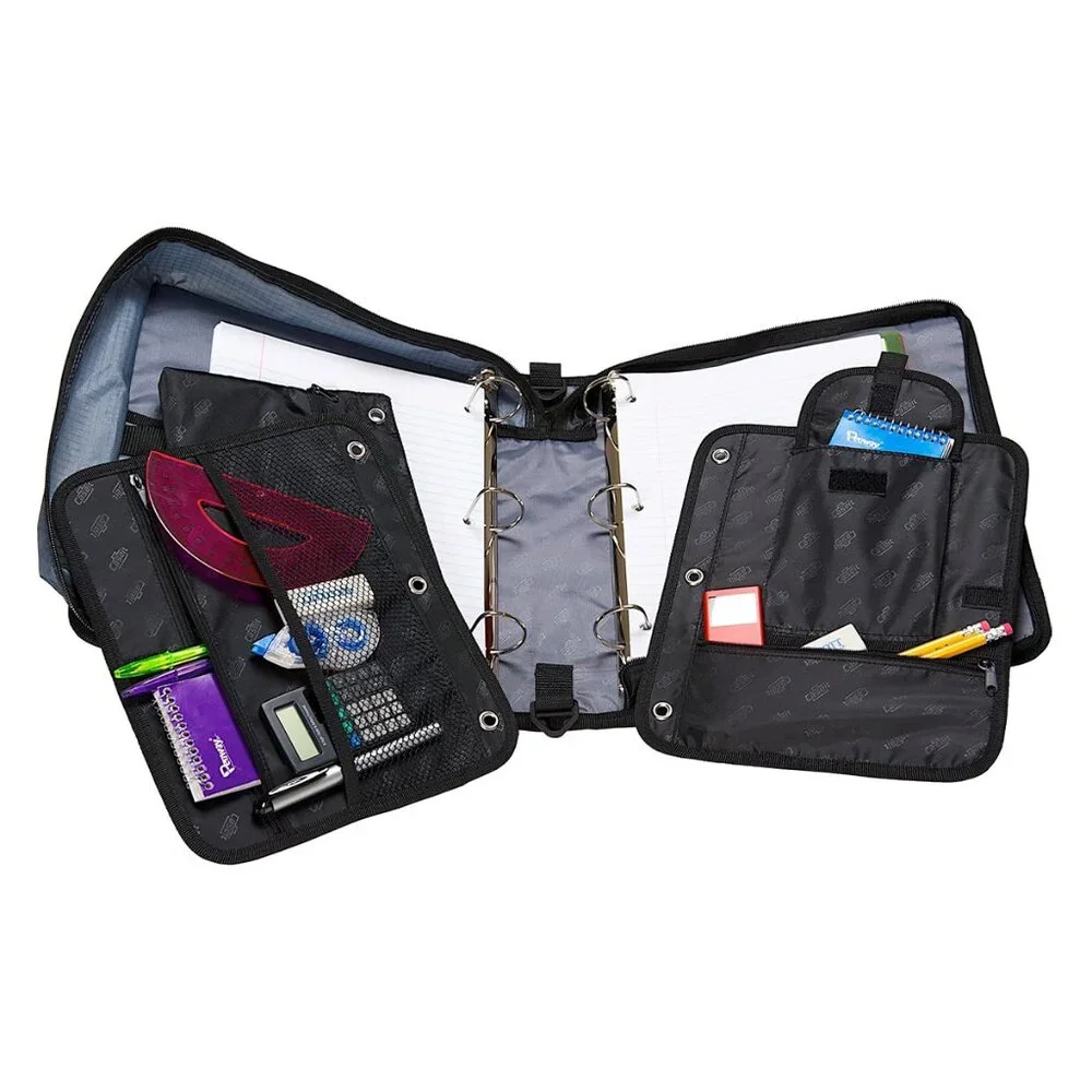 12 Pocket 2-in-1 Zipper Binder - 3